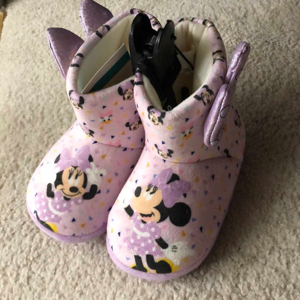 Disney minnie infant slippers